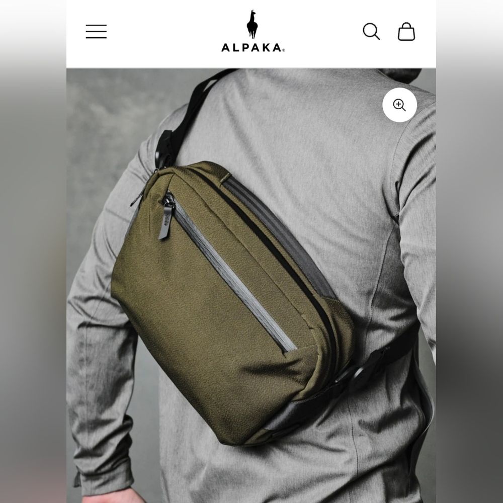 Alapaka Go Sling Axoflux 600d Black And Green Colorway